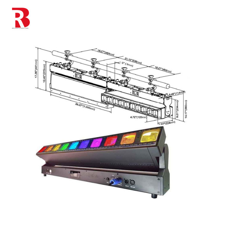 6300K Animasi 3D Laser LED Beam Light Stage DJ Animasi Untuk Efek Klub Pesta