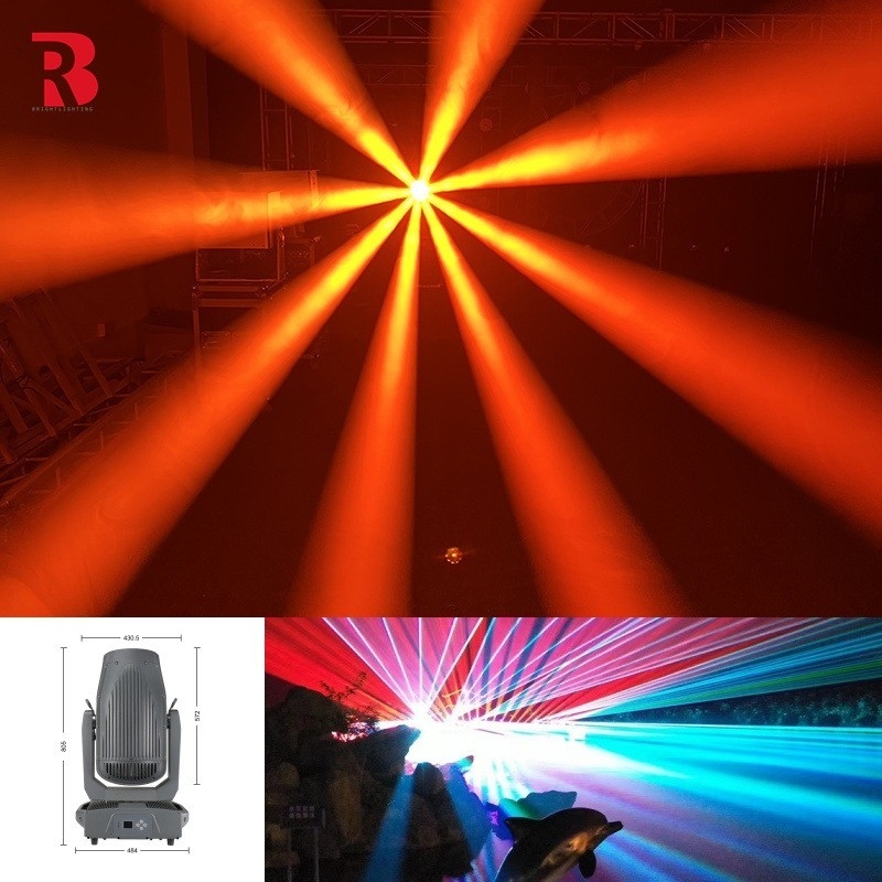260W Sharpy Moving Head Beam Laser Stage Light Untuk Konser Cahaya Profesional