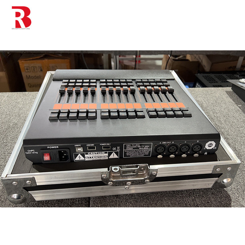Stage tahan lama DMX Controller System Fader intuitif DMX Light Controller Wireless 20000Hrs