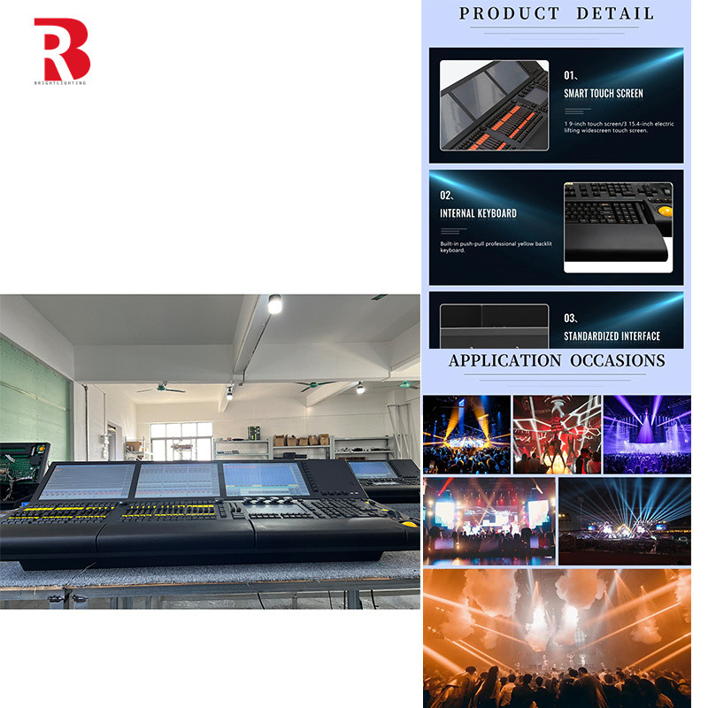Full Size Stage DMX Controller Performa Sistem Dmx Show Controller