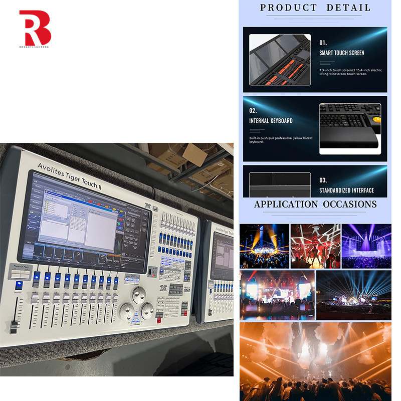 Tiger Touch II Stage Wireless DMX Controller System Dengan Fungsi Multi User
