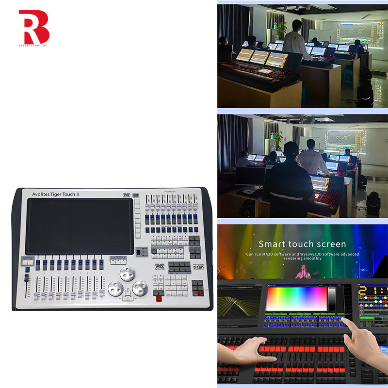 Tiger Touch 2 Stage DMX Controller System Untuk Event DMX Light Controller