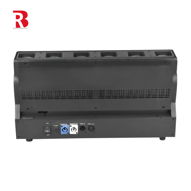 DMX512 LED Moving Head Stage Light 6 Pcs 40W 4-In-1 Untuk Acara Dan Acara Pernikahan