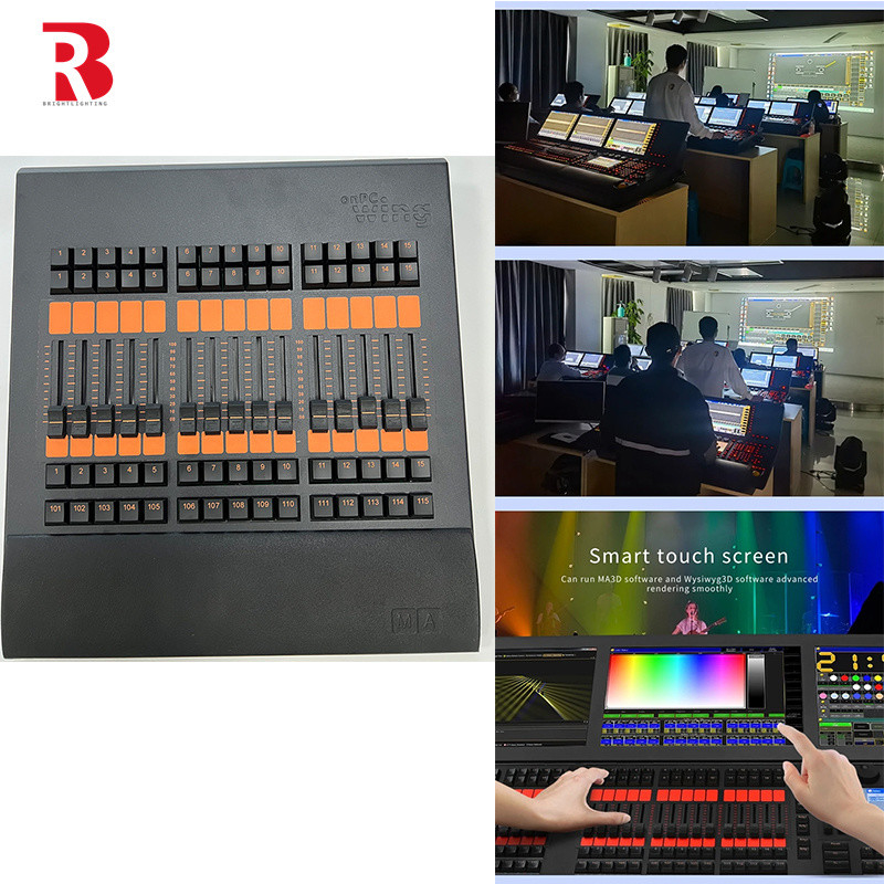 Stage Light Controller Grand Ma2 pada PC Fader Wing DMX512 DJ Stage