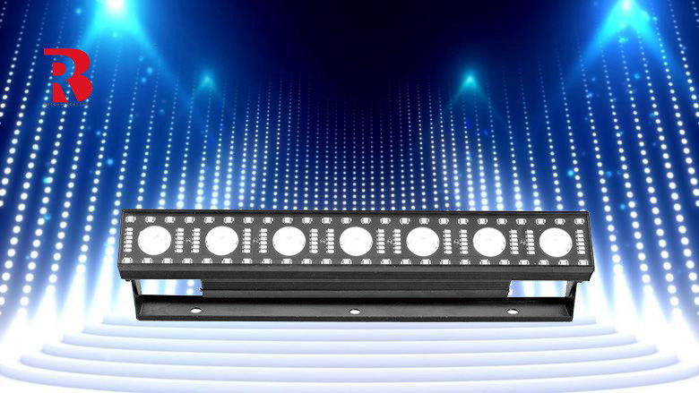 LED 7*3W Warna Tetap Campuran RGB 3in1 Lampu Panggung LED Untuk Konser Pesta