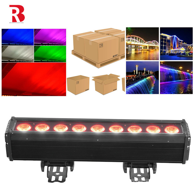 Outdoor High Quality 9×12W RGBW 4 In 1 LED Stage City Point Control DJ Light