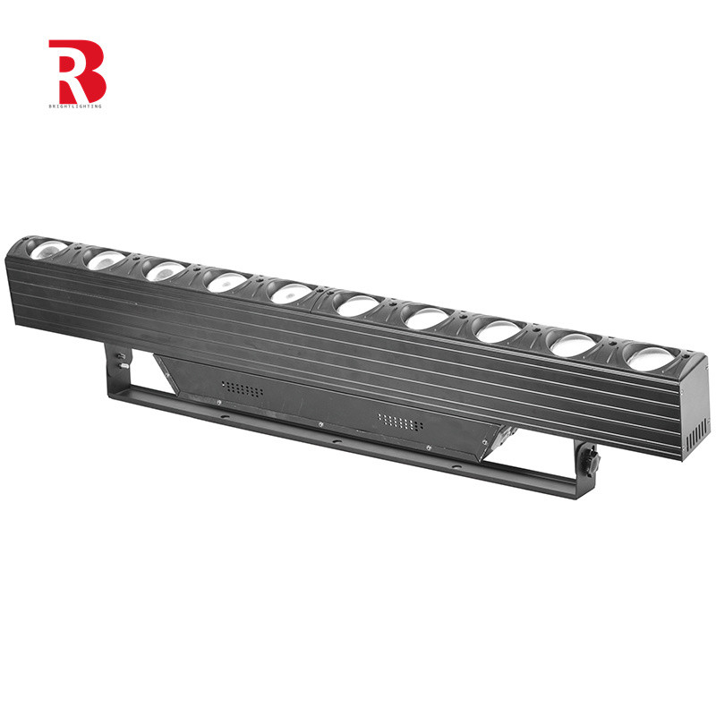 LED profesional 10 × 40W Beam Move Stage City RGBW DMX Effect Light Untuk Acara