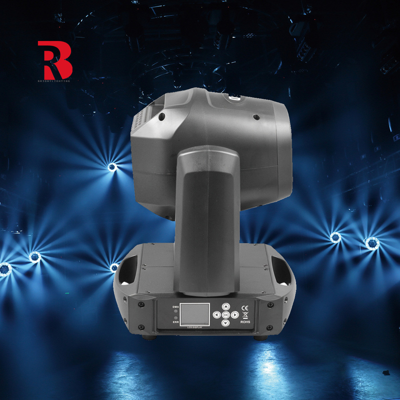 6 Gobos+opem LED Mini Spot Moving Head Light Untuk Hiburan Show Disco