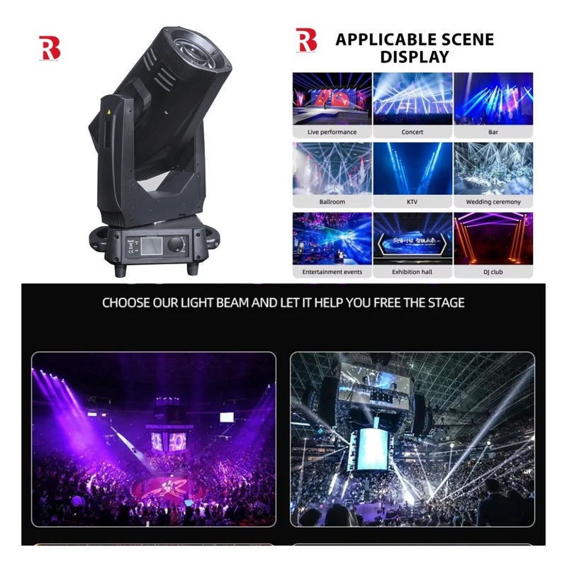 Pengendalian dan Fleksibilitas yang Ditingkatkan BSW 400w Framing Moving Head Light Untuk Pencahayaan Panggung