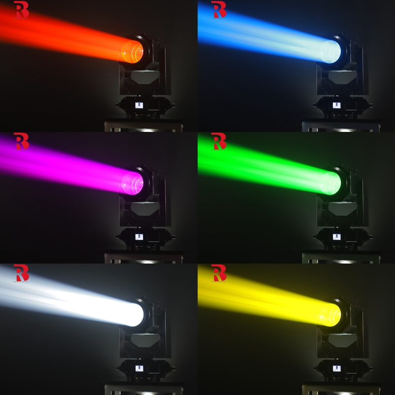 LED 380W Beam Moving Light DMX IP65 RGBW Dj Night Club Light Untuk Pernikahan Hotel