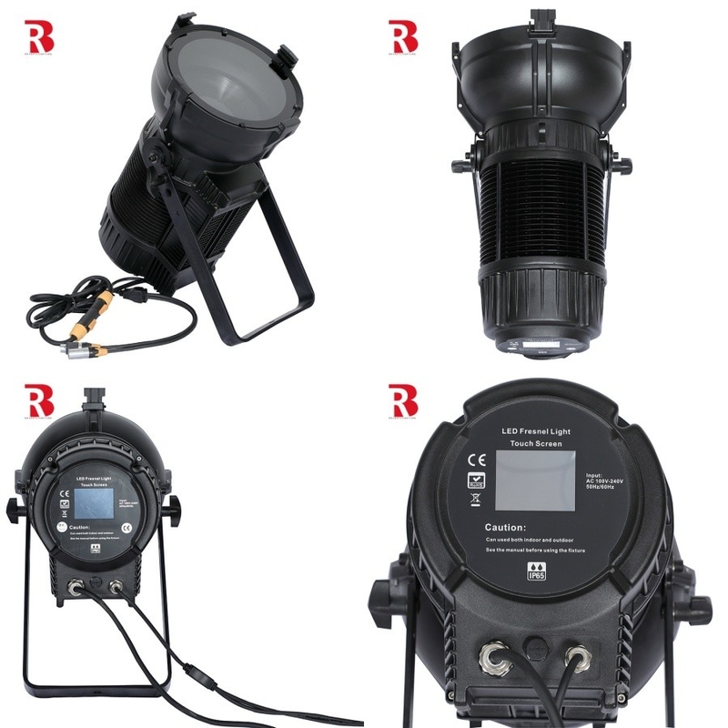 Portabel Dan Mudah Untuk Menginstal Auto Zoom LED Stage Studio Light Untuk Studio