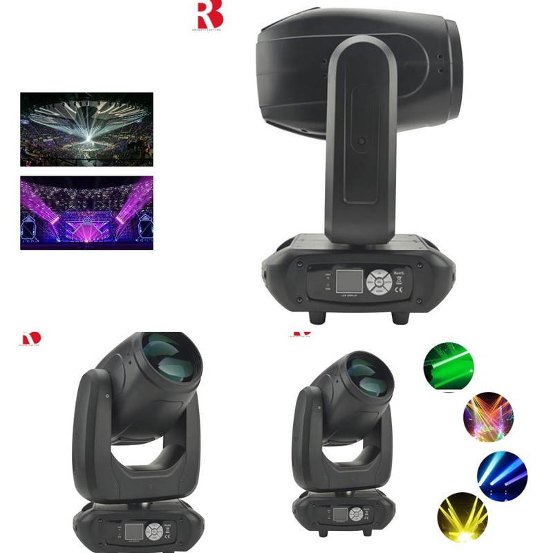 DMX512 295W Pindah Kepala Lampu Master Slave Modes Untuk Soft Washing Sharp Beams