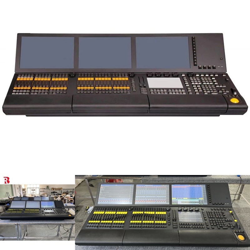 Pemrograman dengan antarmuka perangkat lunak yang ramah pengguna untuk Stage DMX Controller System
