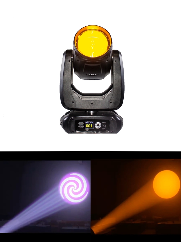 Tinggi Cerah LED 200W Gerak Head Beam Light Untuk Konser Evenow Party Stage Lighting Sh