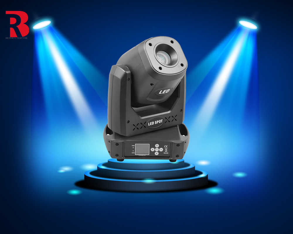 DMX Beam Moving Head Stage Light dengan sudut sinar 15 derajat