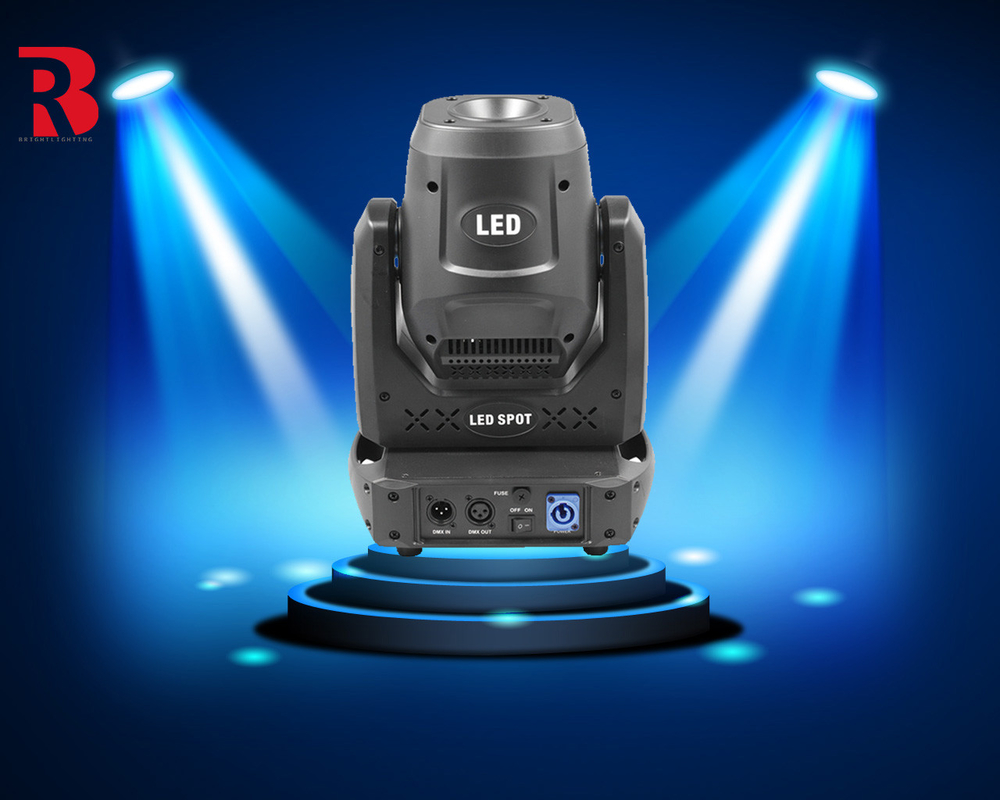 DMX 150W Beam Spot Wash Moving Head Lampu panggung 7500K-8000K