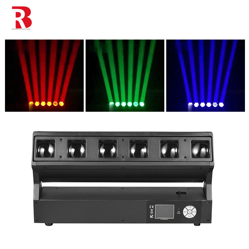 6*40W Beam Wash Bar Moving Head Stage Light Pabrik China