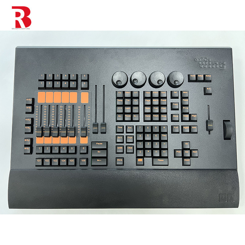 Konsol Dengan Kasus Penerbangan Untuk Stage DMX Controller MA Command Wing