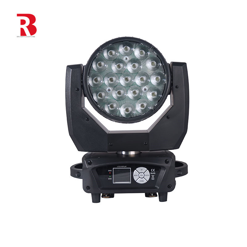 Cahaya Tinggi RGBW Beeye Light DMX512 ZOOM Untuk Pernikahan