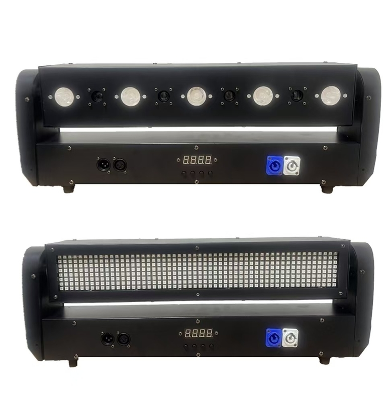 Double Face 5+4 Laser Beam Strobe Moving Head Light 19CH DMA Control Channels