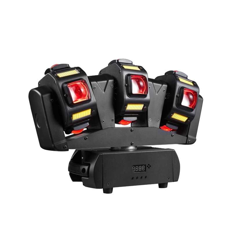 Ultra Smooth Dimming Method 120W Triple Storm Moving Head Light Pabrik China