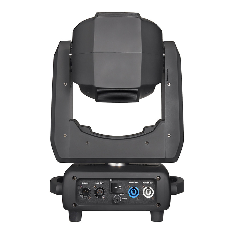 Lampu Panggung Profesional BSW Beam Moving Head Light Dengan Cincin LED Untuk Acara