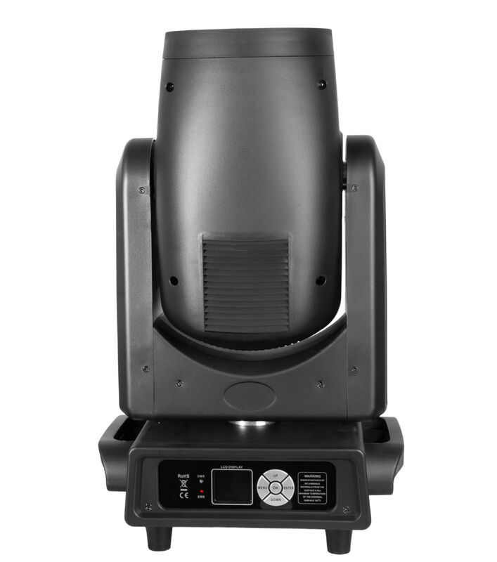 Lampu kepala bergerak Mini 380 sinar lampu panggung dengan tubuh kecil