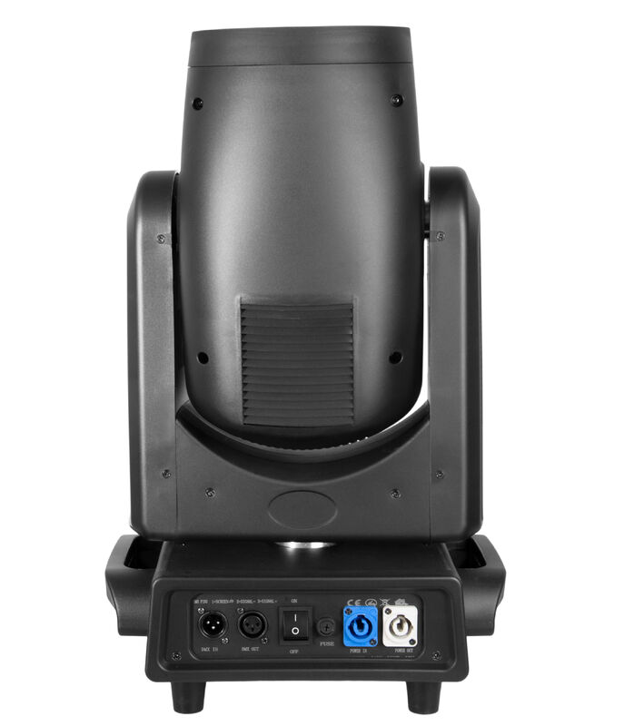 Lampu kepala bergerak Mini 380 sinar lampu panggung dengan tubuh kecil