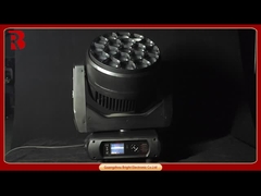 19pcs60w tahan air cuci bergerak lampu kepala