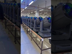 240V Waterproof 8 Prism LED Beam Laser LED Moving Head Stage Light Untuk Pameran