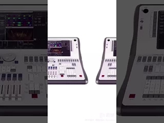 240V Tiger Controller II 17 Inch Touch Screen Stage Effect Machine Untuk Pencahayaan Gereja