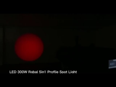 Led 200W/300W RGBW 4in1 Lampu Reflektor Ellipsoidal Lampu Studio TV