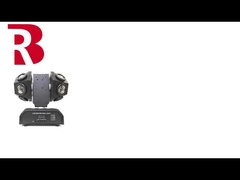 12pcs Double Twins Arm Beam Moving Head Light Dengan Laser Merah + Hijau