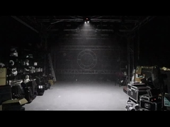 Beam Moving Head Light dengan 2 Strobe Lamp Beads Laser Merah dan Hijau