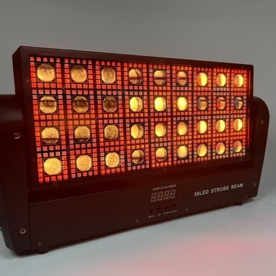 RGB 36PCS Pindah Kepala Badai Strobe Beam Pindah Kepala Lampu Pabrik