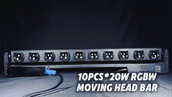 Beam Moving Head Light Wash Bar RGBW LED Matrix Roller Untuk Disco Club